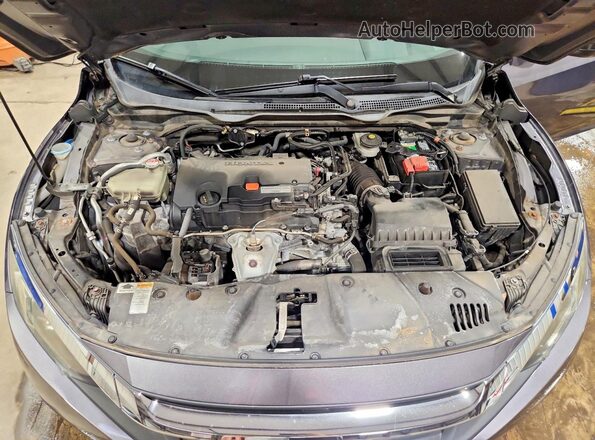 19XFC2F74GE012946 2016 HONDA CIVIC Gray Սալոնի հետևի տեսք