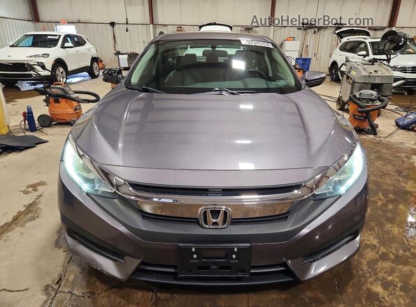 19XFC2F74GE012946 2016 HONDA CIVIC Gray Դիմացի տեսք