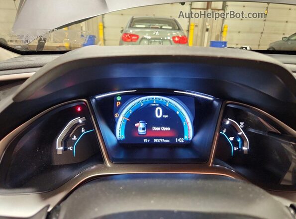 19XFC2F74GE012946 2016 HONDA CIVIC Gray Սարքավորումների վահանակի տեսք