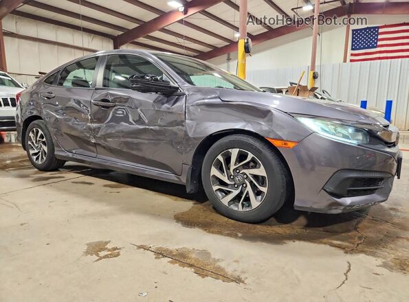 19XFC2F74GE012946 2016 HONDA CIVIC Gray Առջևի աջ