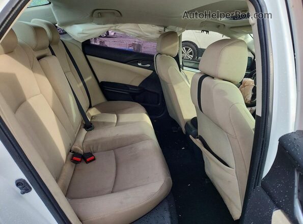 19XFC2F74GE044800 2016 HONDA CIVIC White Vista de los asientos traseros