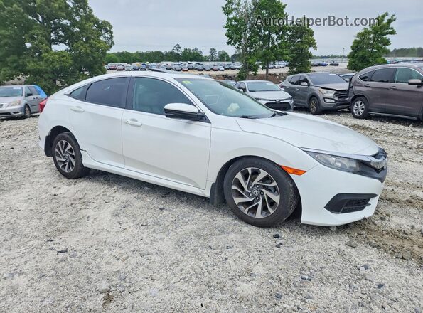 19XFC2F74GE044800 2016 HONDA CIVIC White Delantero derecho