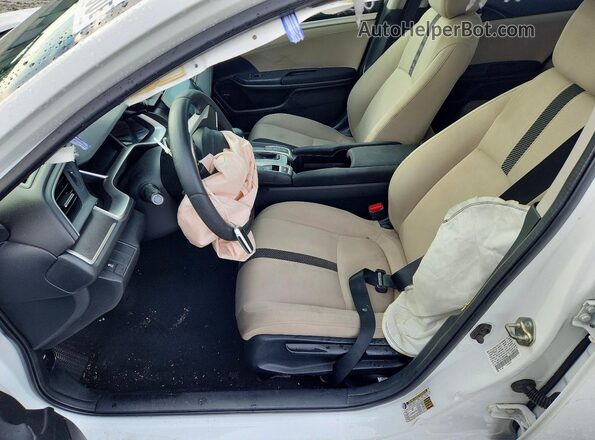 19XFC2F74GE044800 2016 HONDA CIVIC White Vista interior delantera