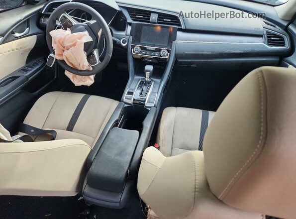 19XFC2F74GE044800 2016 HONDA CIVIC White Vista del salpicadero