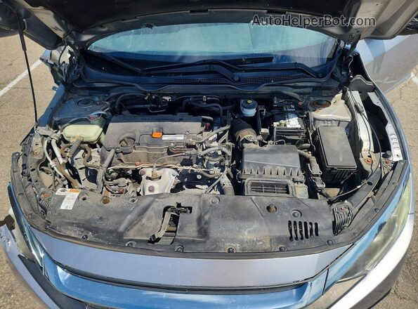 19XFC2F74GE052895 2016 HONDA CIVIC Серебряный Вид задней части салона