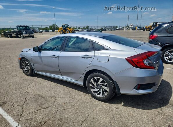 19XFC2F74GE052895 2016 HONDA CIVIC Серебряный Задняя левая четверть