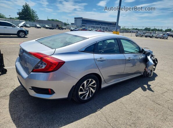 19XFC2F74GE052895 2016 HONDA CIVIC Серебряный Задняя правая четверть