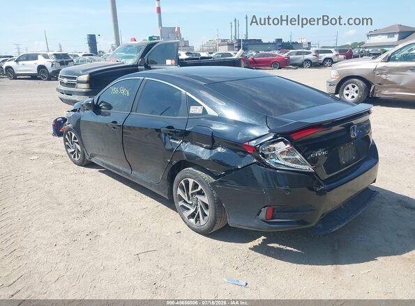 19XFC2F74GE053254 2016 HONDA CIVIC Black Rear left