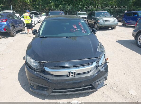 19XFC2F74GE053254 2016 HONDA CIVIC Black Instrument cluster view