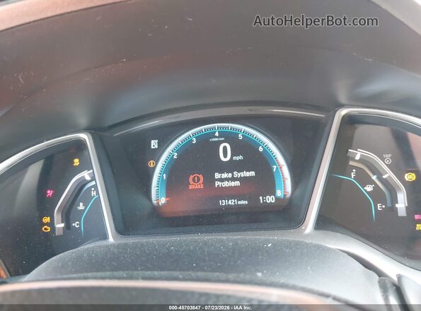 19XFC2F74GE072158 2016 HONDA CIVIC Black Հետևի նստատեղերի տեսք