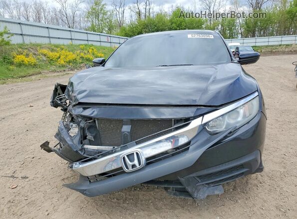 19XFC2F74GE084780 2016 HONDA CIVIC Черный Вид спереди