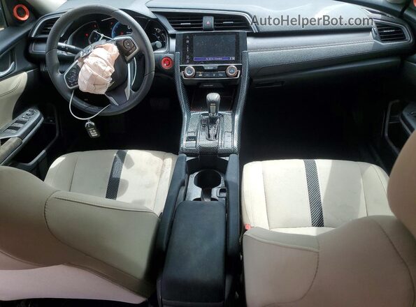 19XFC2F74GE084780 2016 HONDA CIVIC Черный Вид панели приборов