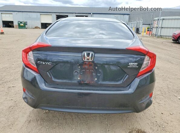 19XFC2F74GE084780 2016 HONDA CIVIC Черный Вид сзади