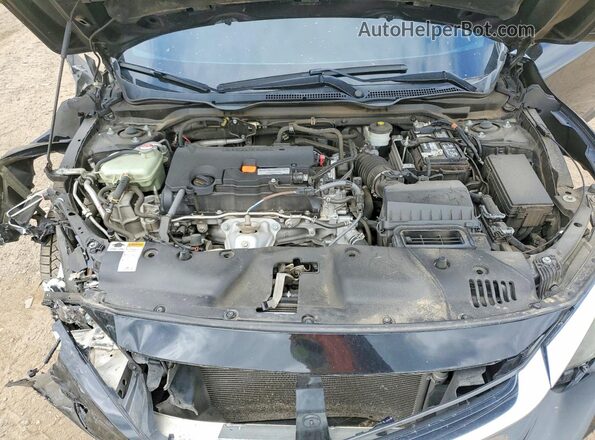 19XFC2F74GE084780 2016 HONDA CIVIC Черный Вид задней части салона