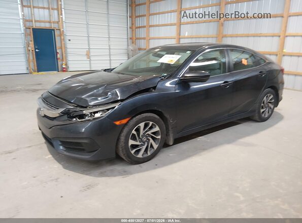 19XFC2F74GE228702 2016 HONDA CIVIC Blue Vista tres cuartos delantera izquierda