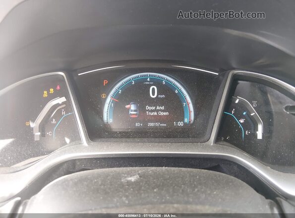 19XFC2F74GE234693 2016 HONDA CIVIC Blue Вид задніх сидінь
