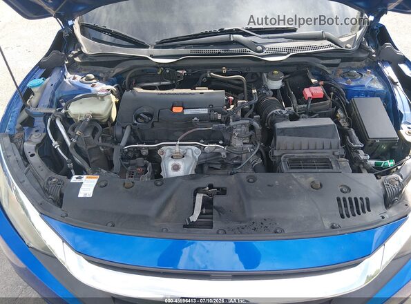 19XFC2F74GE234693 2016 HONDA CIVIC Blue Вид ззаду