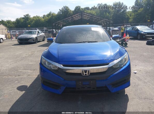 19XFC2F74GE234693 2016 HONDA CIVIC Blue Вид щитка приладів