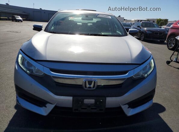19XFC2F74GE241711 2016 HONDA CIVIC Silver Widok z przodu