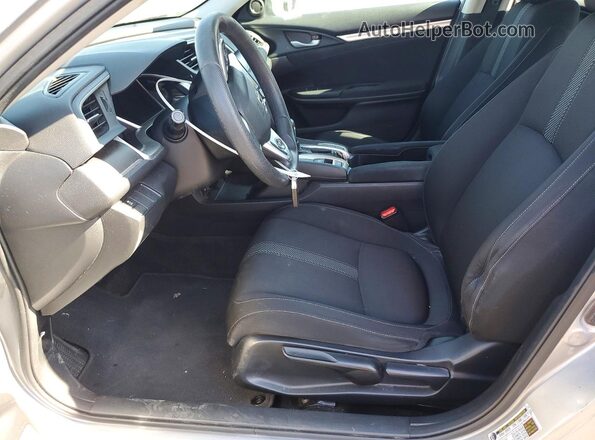 19XFC2F74GE241711 2016 HONDA CIVIC Silver Widok wnętrza z przodu