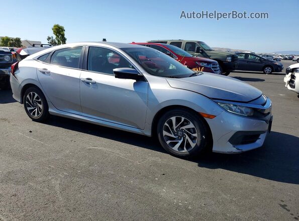 19XFC2F74GE241711 2016 HONDA CIVIC Silver Przód prawy