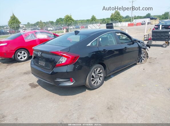 19XFC2F74HE003794 2017 HONDA CIVIC Black Tył prawy