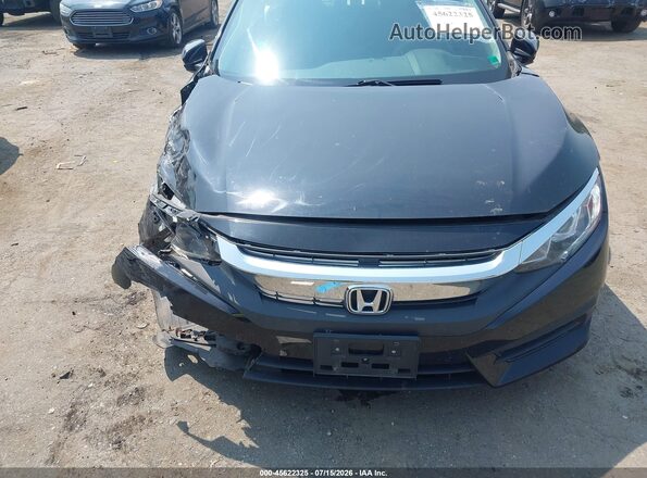 19XFC2F74HE003794 2017 HONDA CIVIC Black Widok z przodu