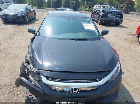 19XFC2F74HE003794 2017 HONDA CIVIC Black Widok zestawu wskaźników