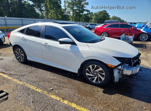 19XFC2F74HE031529 2017 HONDA CIVIC White Delantero derecho