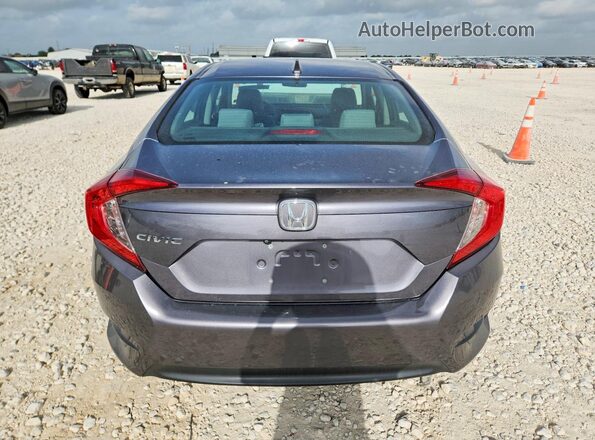 19XFC2F74HE049044 2017 HONDA CIVIC Gray Вид ззаду