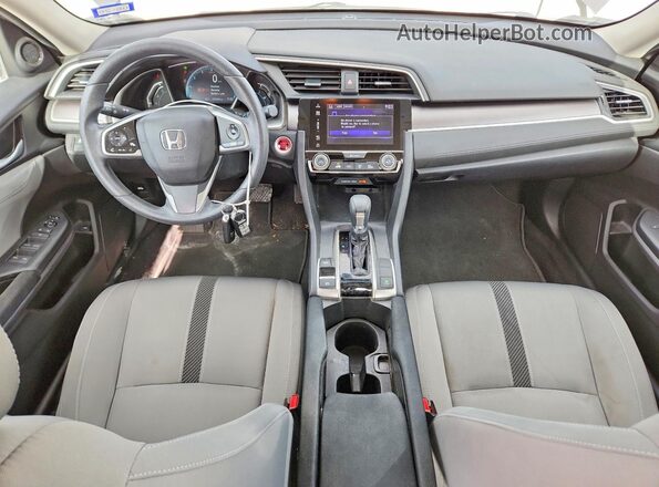 19XFC2F74HE049044 2017 HONDA CIVIC Gray Вид панелі приладів