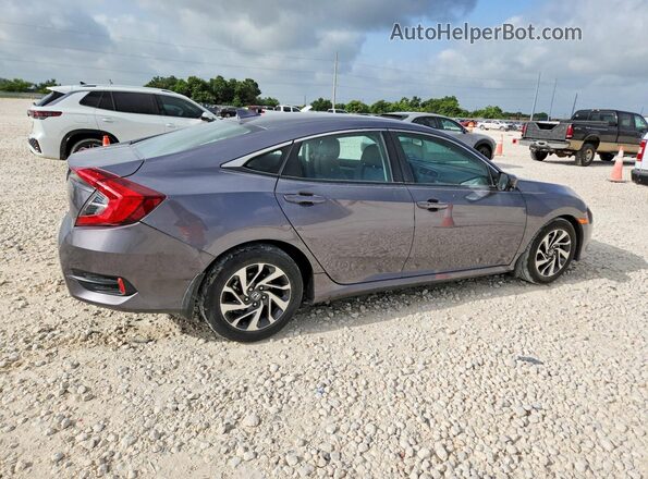 19XFC2F74HE049044 2017 HONDA CIVIC Gray Задня права чверть