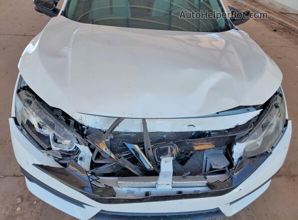 19XFC2F74HE075529 2017 HONDA CIVIC White Rear interior view
