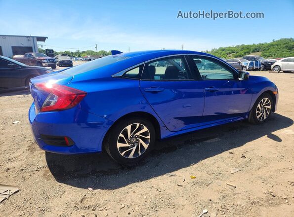 19XFC2F74HE081363 2017 HONDA CIVIC Blue Trasero derecho