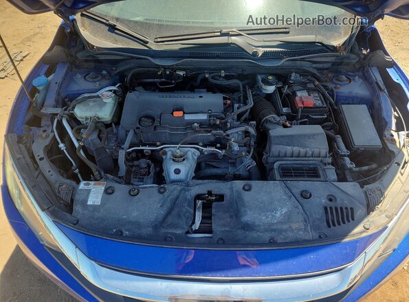 19XFC2F74HE081363 2017 HONDA CIVIC Blue Vista interior trasera