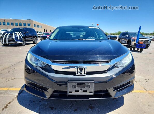 19XFC2F74JE014168 2018 HONDA CIVIC Black Front view