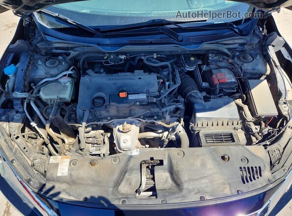 19XFC2F74JE014168 2018 HONDA CIVIC Black Rear interior view