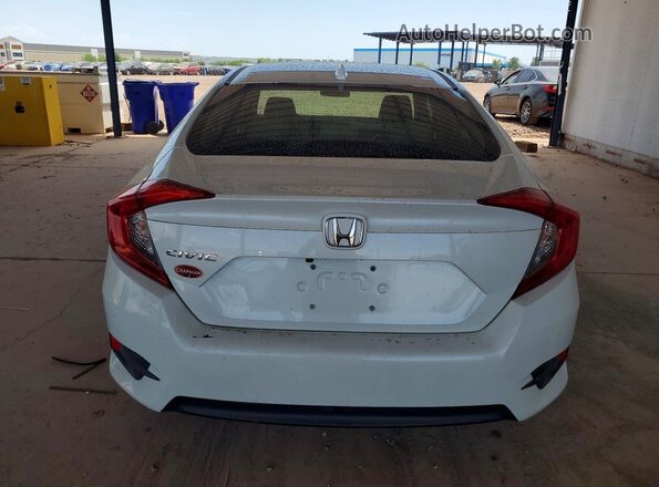 19XFC2F74JE021959 2018 HONDA CIVIC Белый Вид сзади