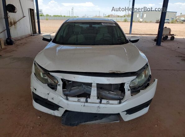 19XFC2F74JE021959 2018 HONDA CIVIC Белый Вид спереди