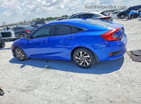 19XFC2F74JE027020 2018 HONDA CIVIC Blue Trasero izquierdo