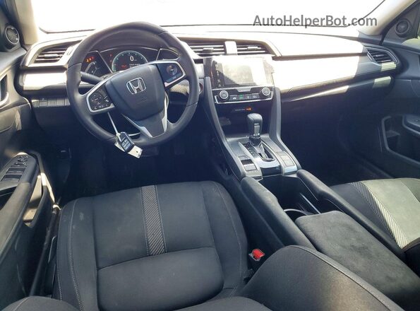 19XFC2F74JE027020 2018 HONDA CIVIC Blue Vista del salpicadero