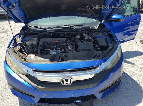 19XFC2F74JE027020 2018 HONDA CIVIC Blue Vista interior trasera