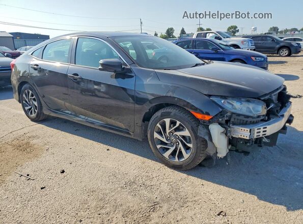 19XFC2F74JE028944 2018 HONDA CIVIC Black Przód prawy