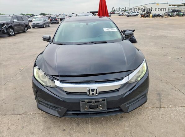 19XFC2F75GE016830 2016 HONDA CIVIC Черный Вид спереди
