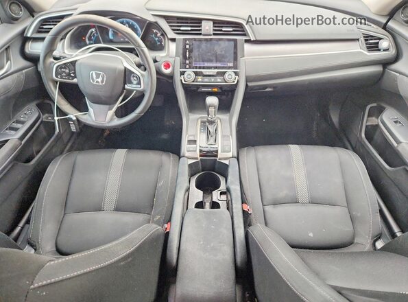 19XFC2F75GE016830 2016 HONDA CIVIC Черный Вид панели приборов
