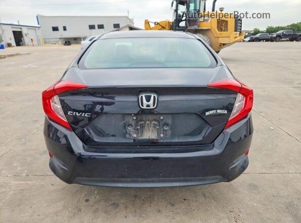 19XFC2F75GE016830 2016 HONDA CIVIC Черный Вид сзади