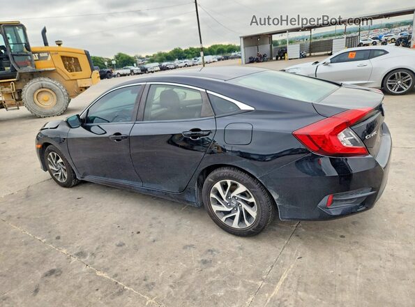 19XFC2F75GE016830 2016 HONDA CIVIC Черный Задняя левая четверть