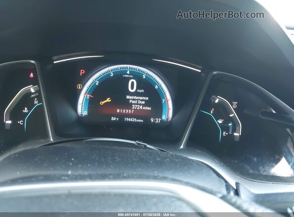 19XFC2F75GE049214 2016 HONDA CIVIC Синий Вид задних сидений