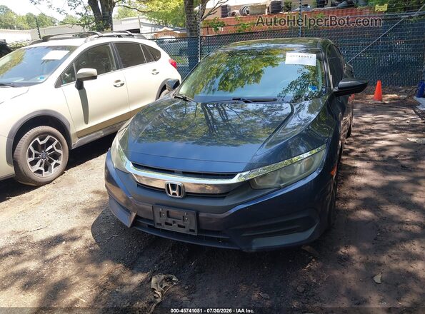 19XFC2F75GE049214 2016 HONDA CIVIC Синий Вид щитка приборов