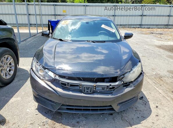 19XFC2F75GE094086 2016 HONDA CIVIC Black Widok z przodu